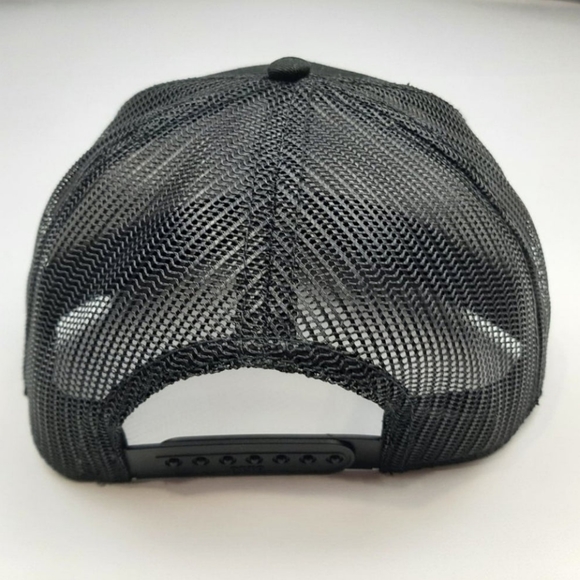 Red Bull Racing Embroidered Flat Bill Snapback Mesh Hat Cap Black F1 Formula Y2K - Picture 7 of 9